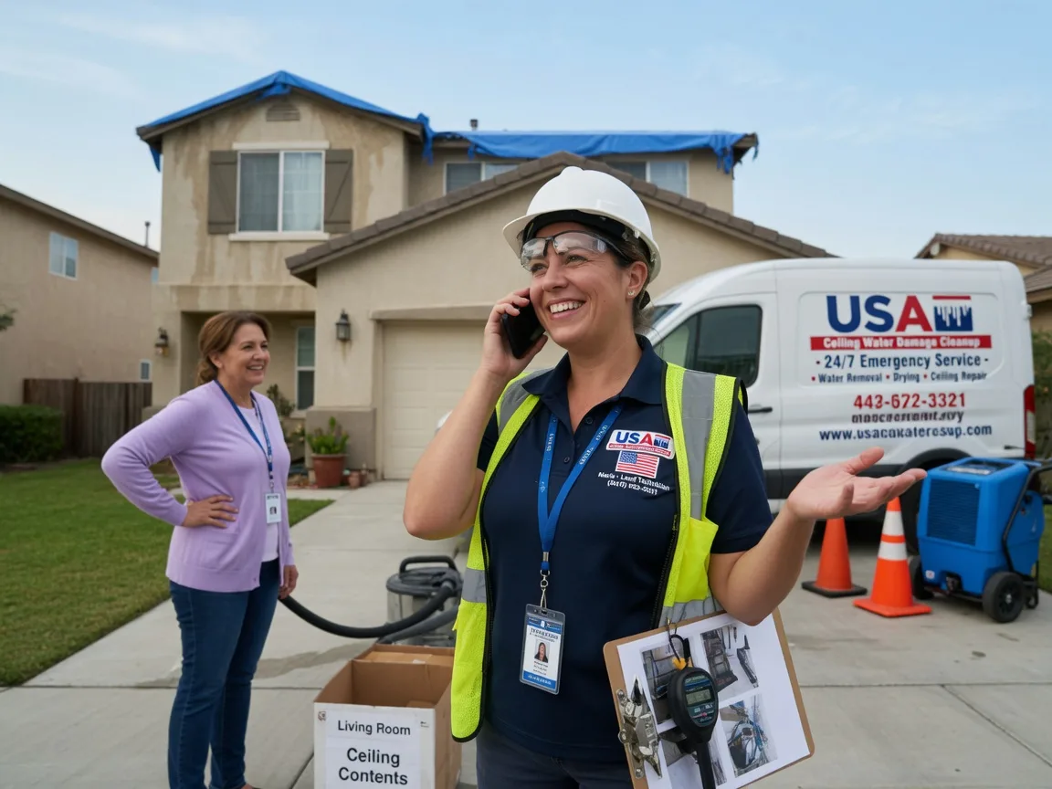 Ceiling Water Damage Restoration Keshena, WI FAQs